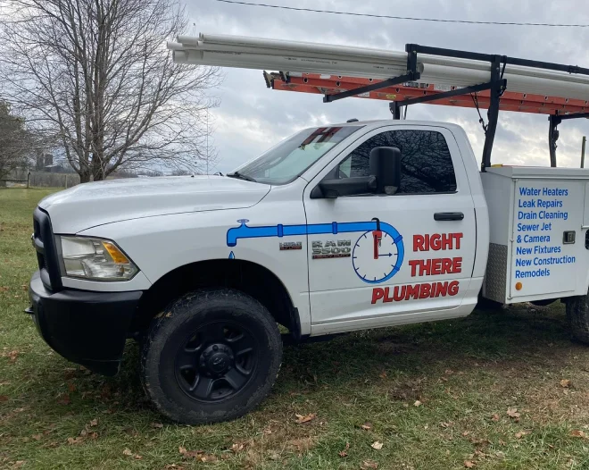 a service truck parked and ready for dispatch